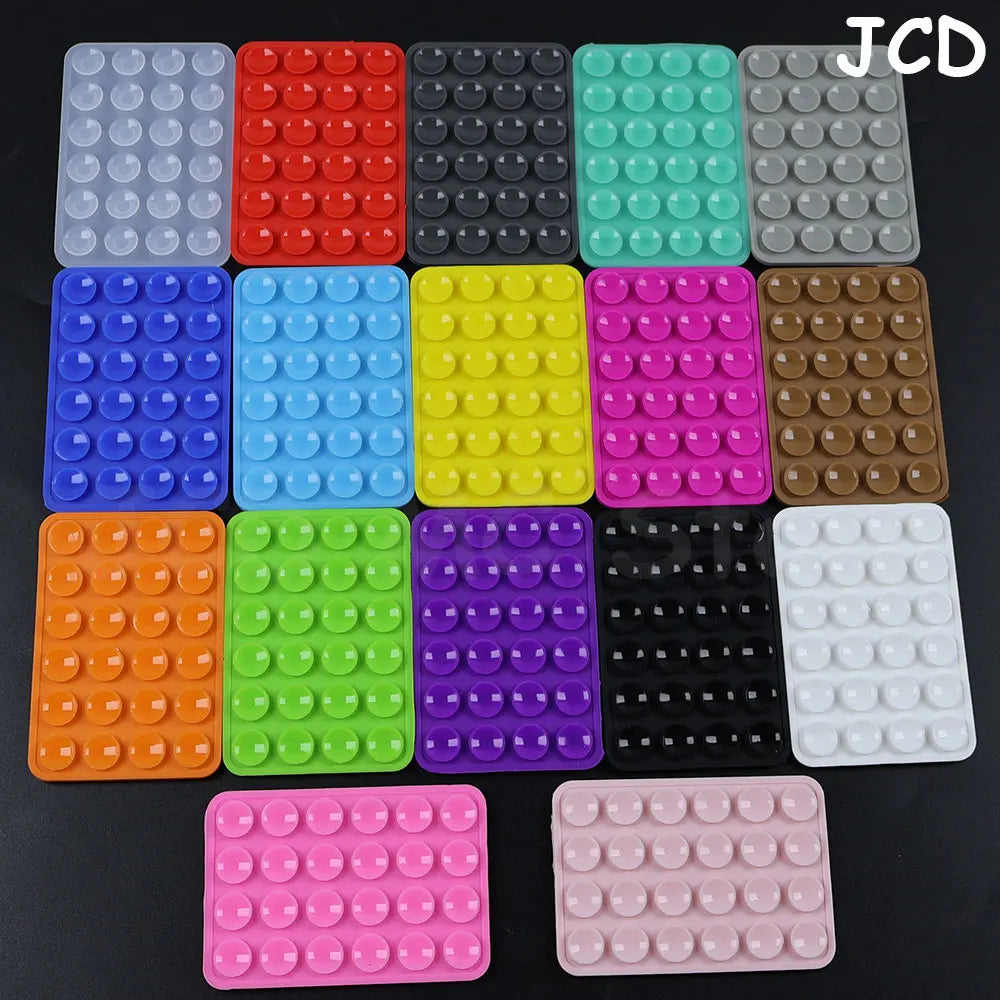 1PC Double-Sided Strong Suction Cup, Silicone Winding Anti-Slip for Mobile Phones, Uni close-up view