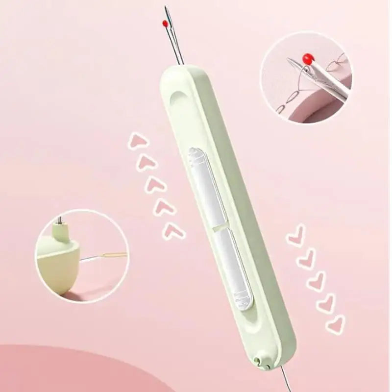 2 In 1 Upgraded Seam Ripper Needle Threader Seam Ripper Double End Design Colorful Sewin detail view