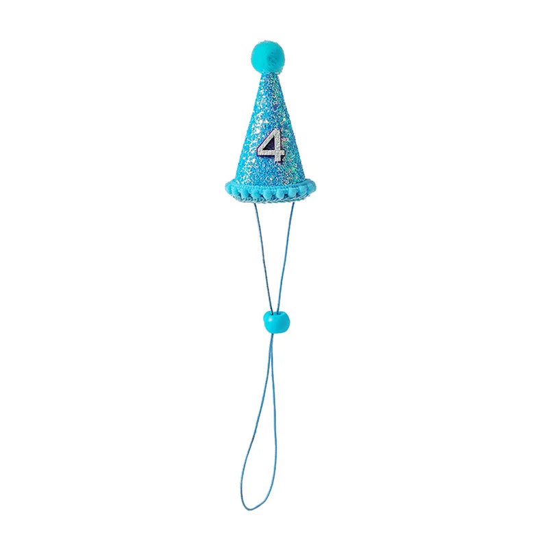 Funny Pet Party Hat | Dog Cat Birthday Cap for Small Pets lifestyle view