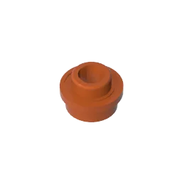 PL.ROUND 1X1 W. THROUGHG. HOLE Building Blocks 85861 28626 | Compatible with Lego MOC alternate view