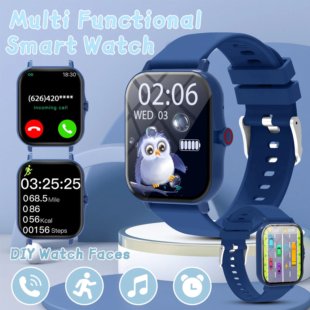 2026 Smartwatch with 1.83-Inch Screen | Bluetooth Call Fitness Tracker for Kids and additional angle