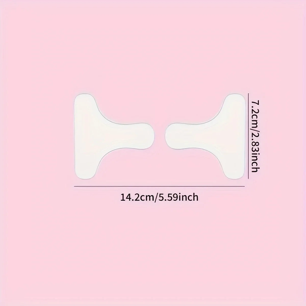 Silicone T-Shaped Eye Patch | Overnight Facial Skincare Tool lifestyle view