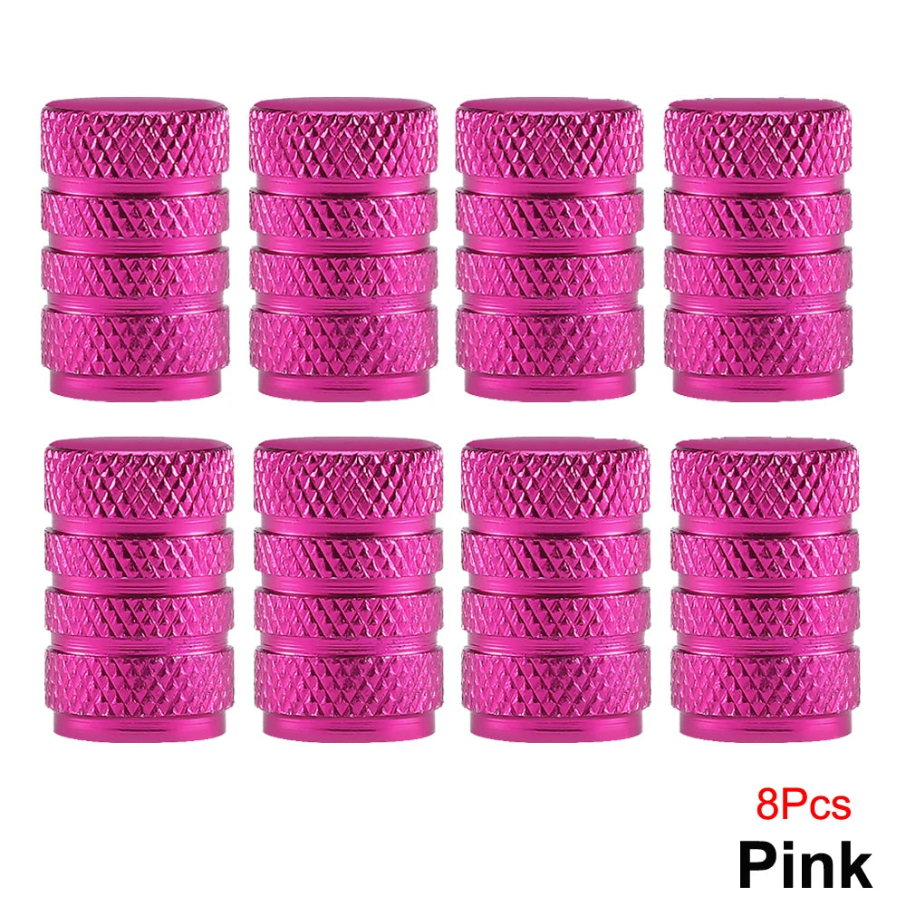 Aluminum Tire Valve Caps, Dustproof Stem Covers for Car Truck Bike alternate view