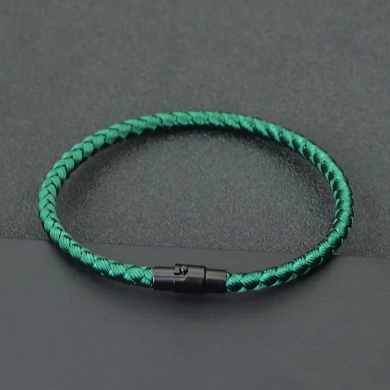Bracelet Men Femme Lucky Red Thread Braclet Attract Mirco Magentic Couple Braslet Wealth Prosperity