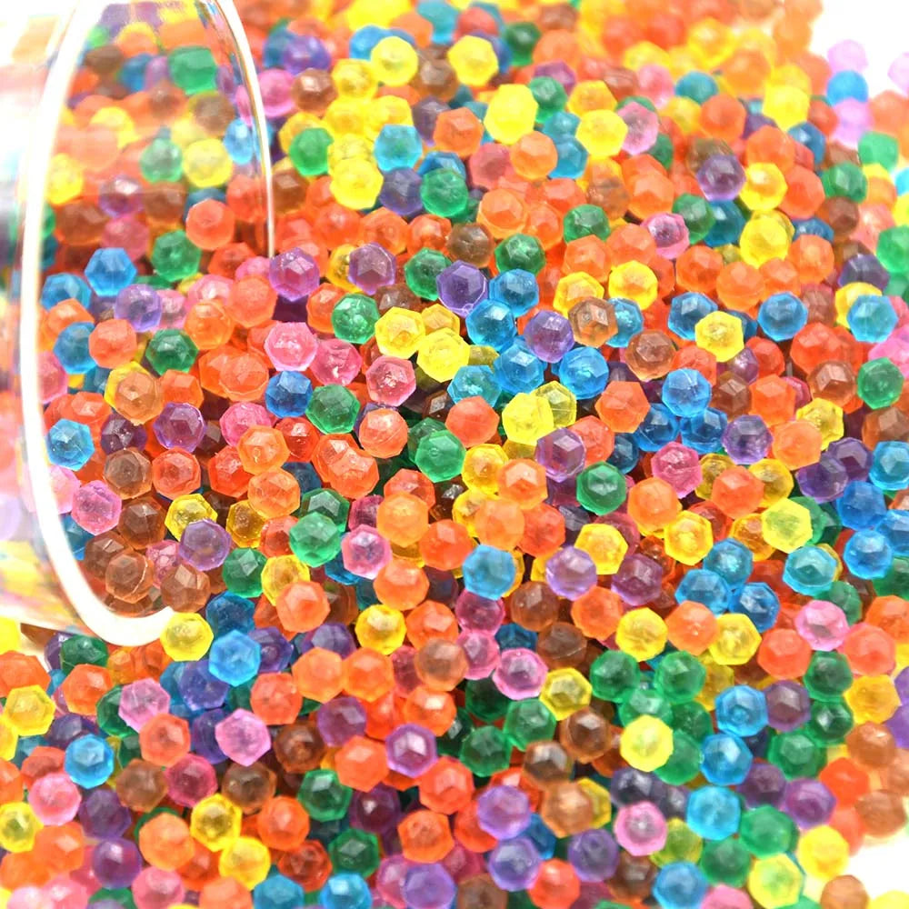 300PCS/Set Jewel Beads 3D Puzzle Toys for Children 6 Colors Refill Pack Water Sticky alternate view