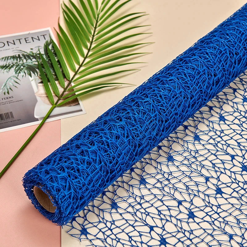 1 Roll Korean Style Jacquard Net Ribbon | Flower Bouquet Packaging DIY Material detail view