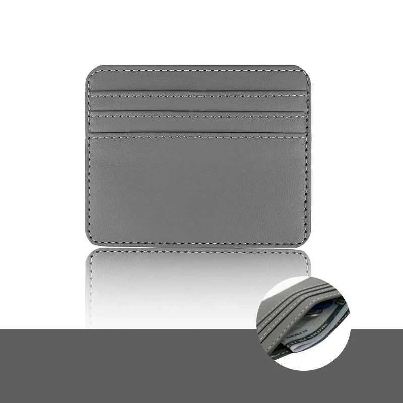 Ultra Thin Mini Card Holder Wallet | Simple RFID Blocking Credit Card Case alternate view