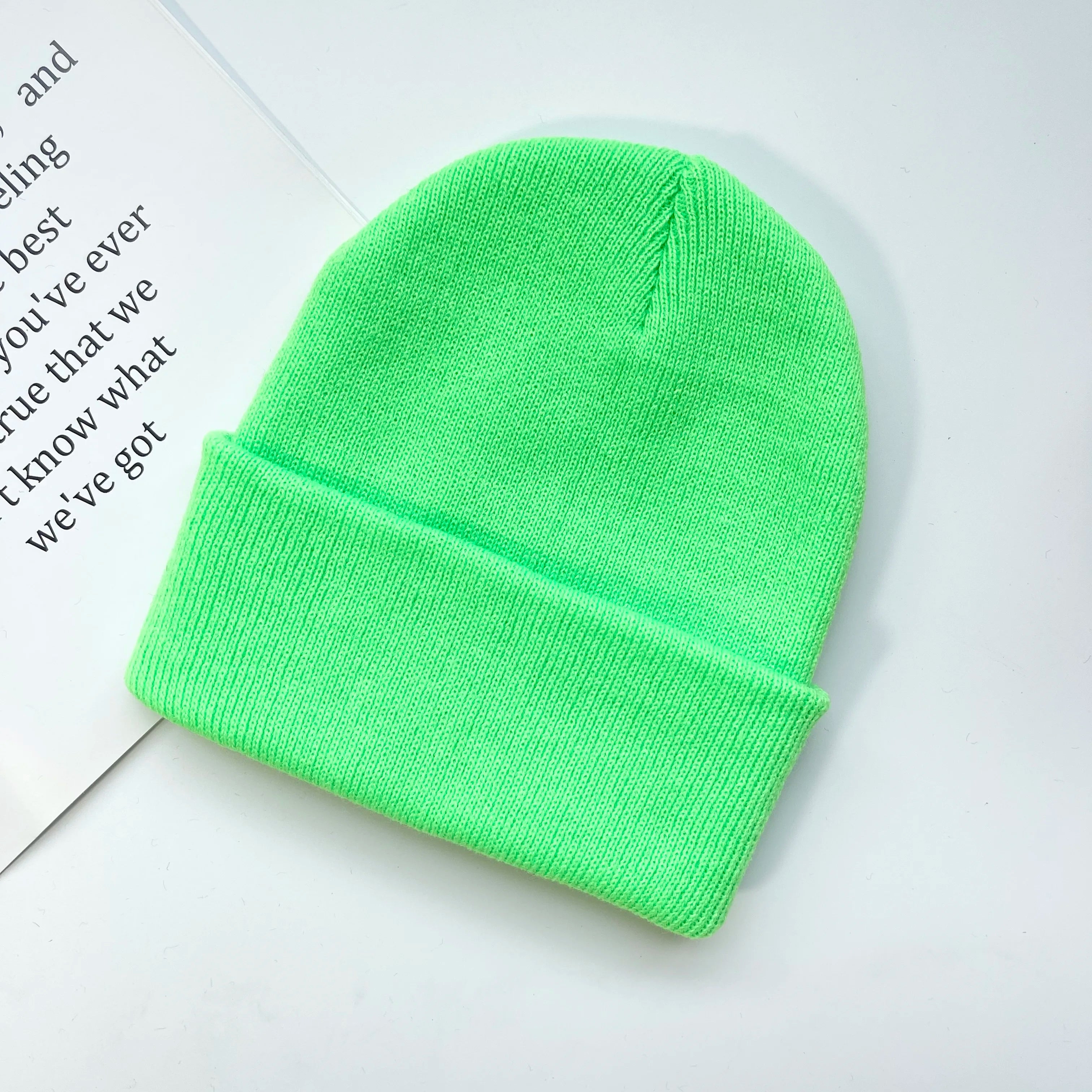 MLFO Colorful Knit Beanie with Ear Flaps | Unisex Winter Hat lifestyle view