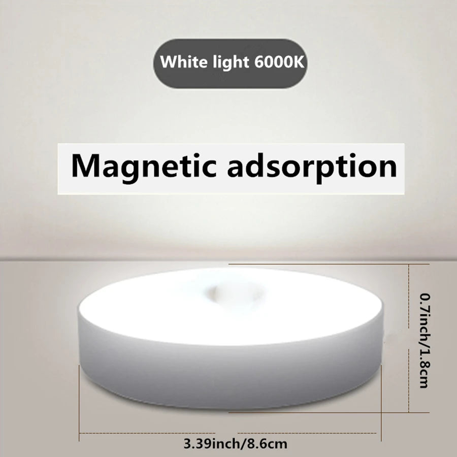Magnetic Night Light with Motion Sensor | Rechargeable LED Lamp for Closet lifestyle view