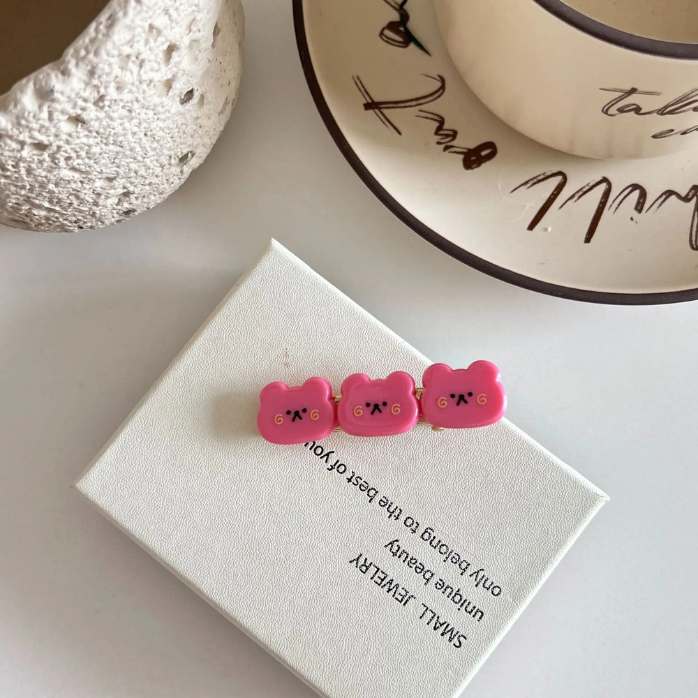 Cute Hair Clip Creative Small Animal Side Hair Clip Internet Celebrity Duckbill Clip alternate view