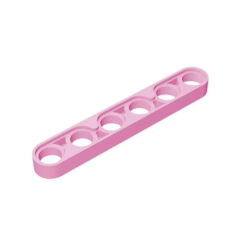 Gobricks GDS-694 Technical Liftarm Thin 1 x 6 | Compatible Building Block Piece lifestyle view