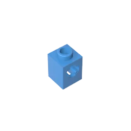 Gobricks GDS-2196 Technical Brick 1 x 1 with Axle Hole | Building Block for Lego additional angle