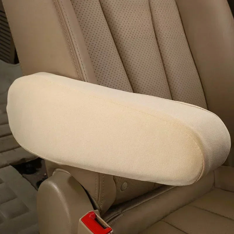 Car Seat Armrest Cover Universal Interior Auto Armrests Dust-proof Hand Armrest Protector Soft Comfortable Elastic Cloth Covers