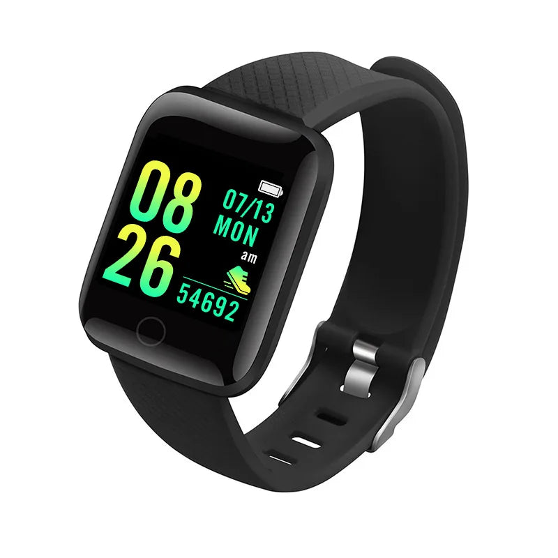 116 Smartwatch Men Women Wristwatches Smart Watch Message Fitness Monitor Bracelet Bi alternate view