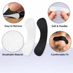 Nasal Strips for Better Breathing | 30 Pack Anti-Snoring Nose Strips close-up view