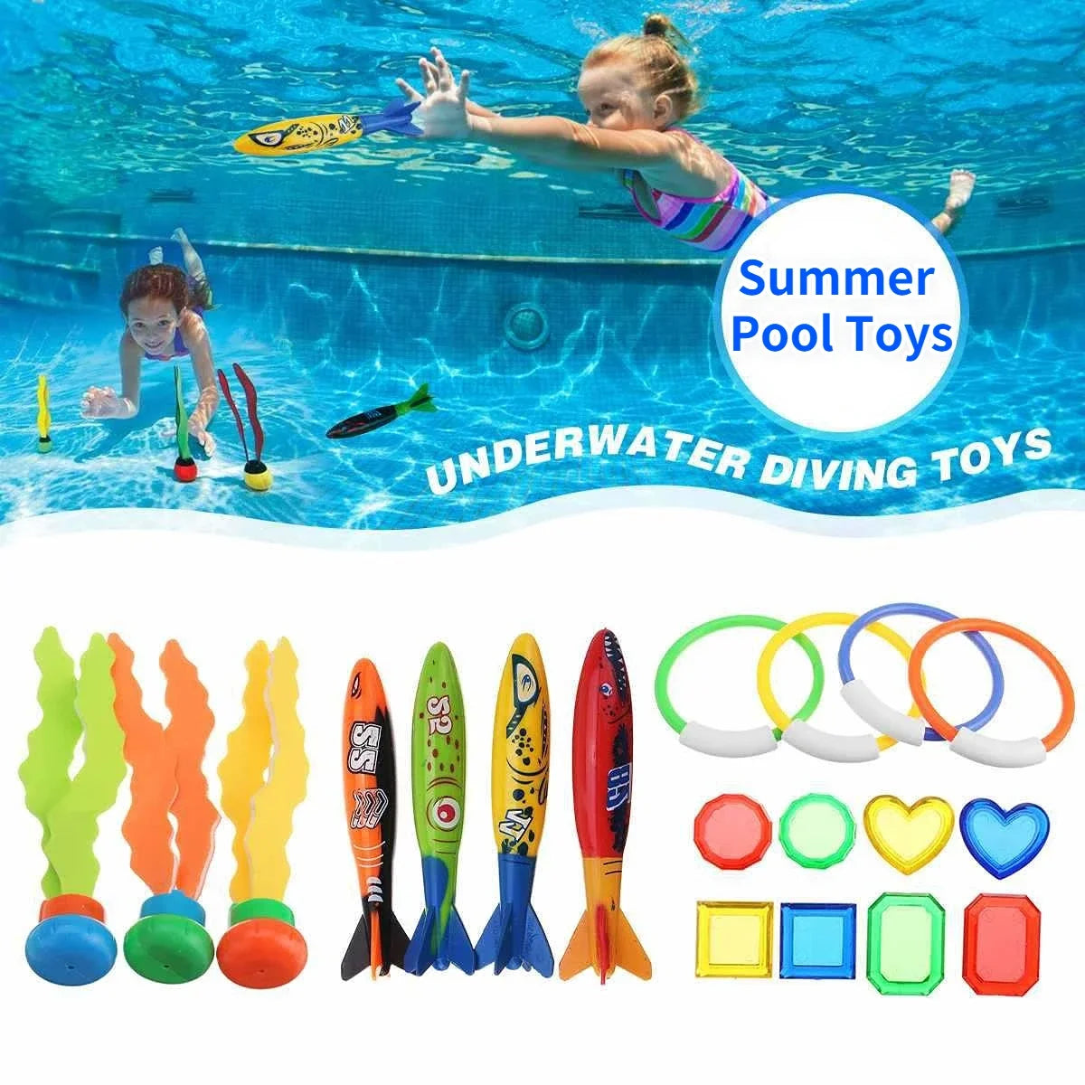 Children's Summer Water Toys Swimming Pool Water Entertainment Games Pool Toys Baby Water Education