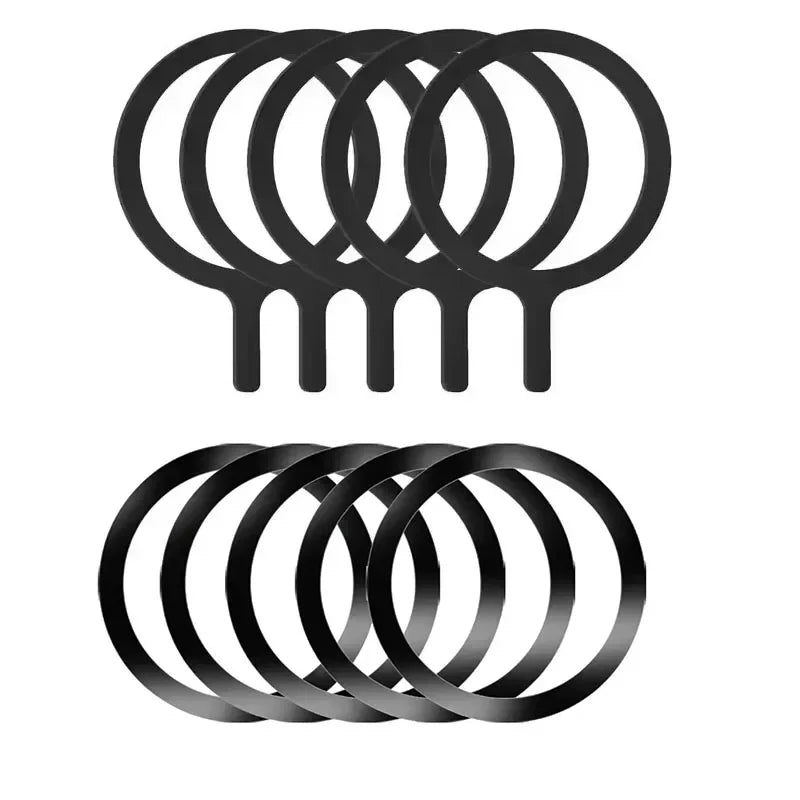 Stainless Steel Universal Magnetic Metal Plate Ring For Magsafe Wireless Charger Iron lifestyle view