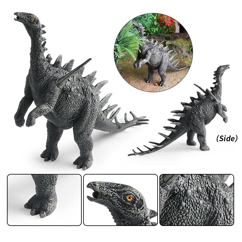 Oenux Jurassic Dinosaurs Action Figures Set | 5 Realistic PVC Models Collection Toy additional angle