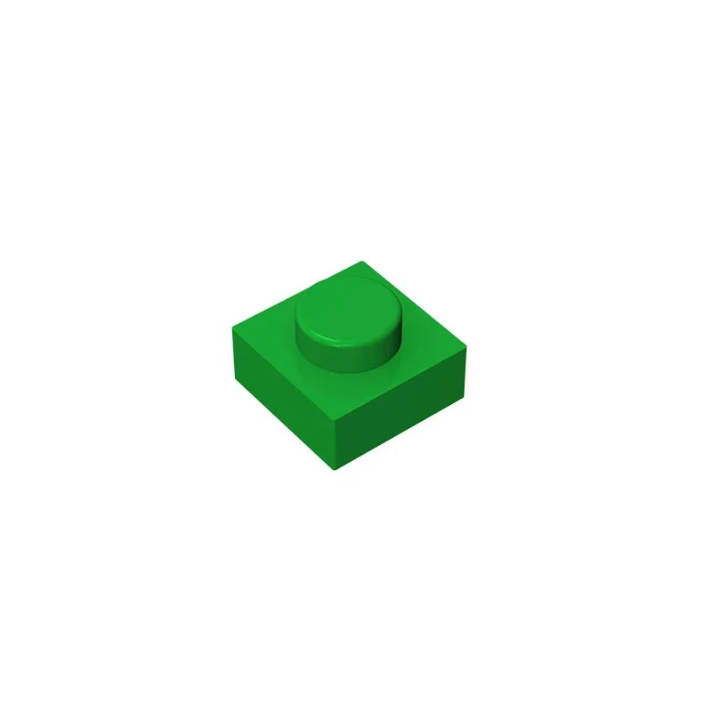 Gobricks GDS-501 Plate 1 x 1 | Compatible Building Block for Creative Builds additional angle