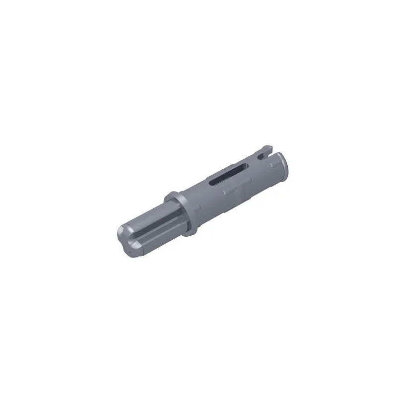 Gobricks GDS-929 Axle Pin 3L with Friction Ridges | Compatible Building Block for Tec alternate view