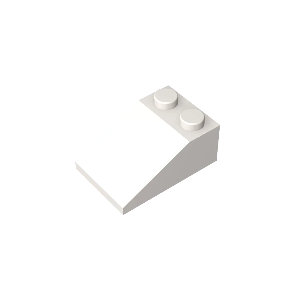 Gobricks Slope 33° 3 x 2 Building Block | Compatible with Lego 3298 detail view