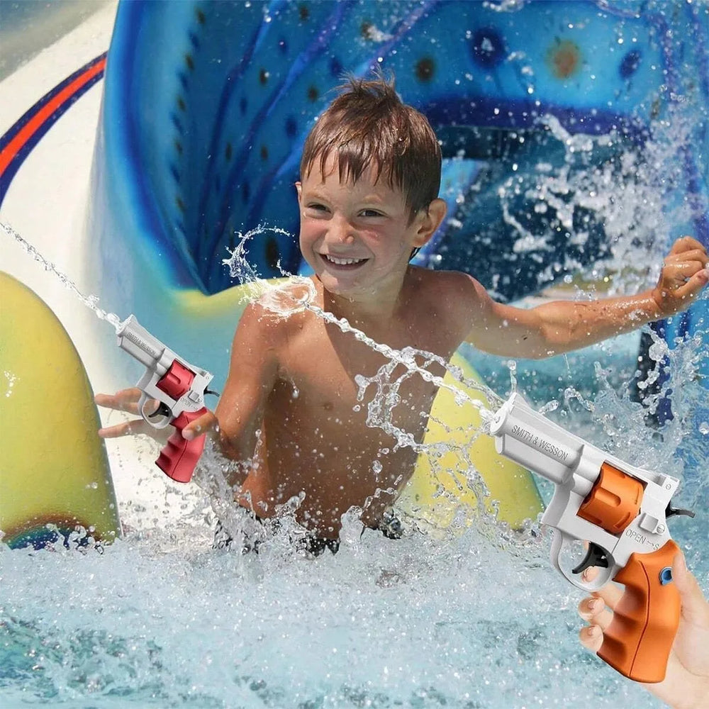 Water Blaster Revolver Toy | High-Powered Outdoor Water Gun for Kids alternate view