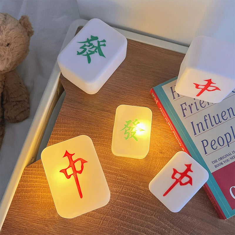 Mahjong Night Light | Soft LED Sleep Light with Eye Protection alternate view