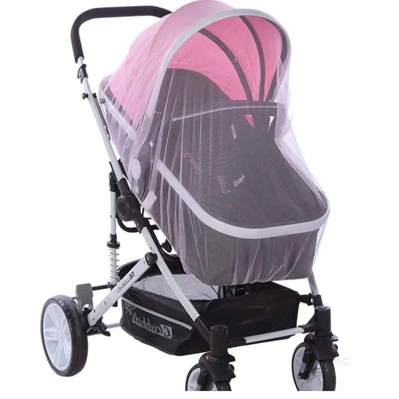 Baby Stroller Mosquito Net | Universal Pushchair Insect Shield Cover lifestyle view