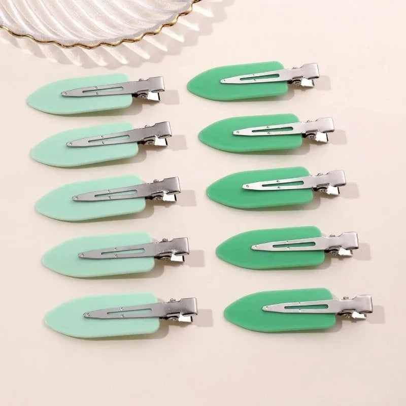 10pcs/set Women Hair Clips Side Bangs Fix FringeBarrette Makeup Tools Female Ladies G alternate view