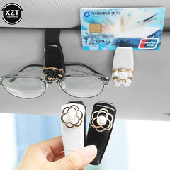 Auto Sun Visor Glasses Fastener Clip | Universal Car Sunglasses Holder alternate view