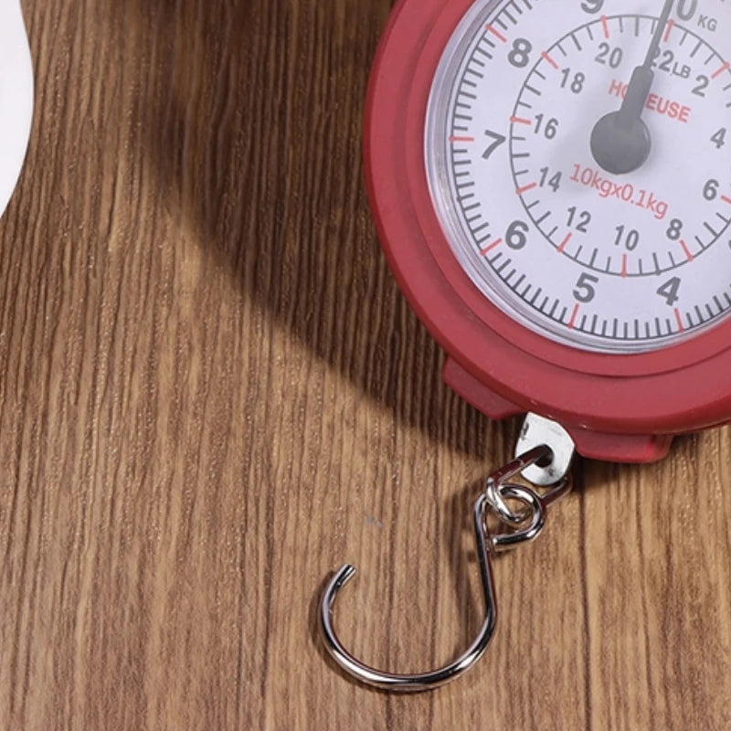 Portable Hanging Spring Scale 10kg | Mini Fishing and Luggage Weigher
