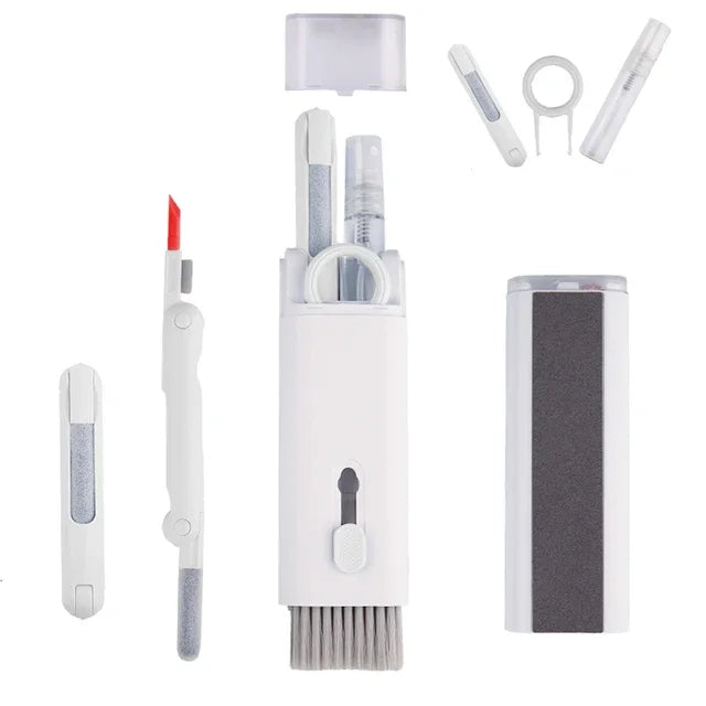 7-in-1 Computer Keyboard Cleaner Brush Kit Earphone Cleaning Pen lifestyle view