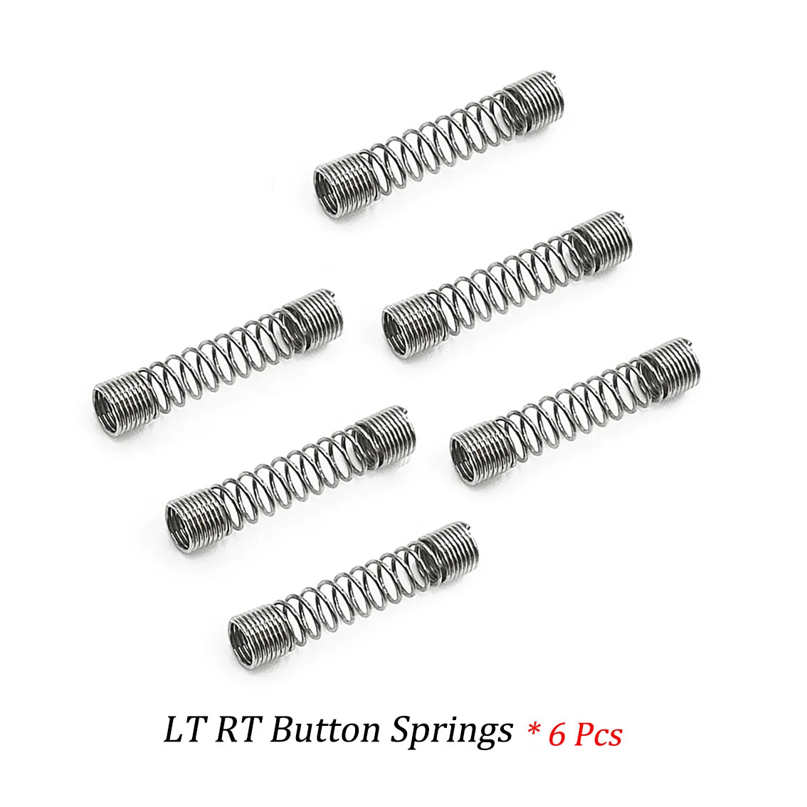 Xbox 360 Trigger Button Springs Replacement Kit | 2/6/10 Pack Silver Springs for LT R lifestyle view