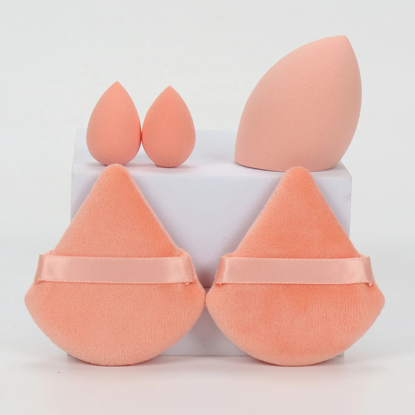 5Pcs Professional Makeup Sponge Set | Soft Polyurethane Foundation Blenders for Flawless detail view