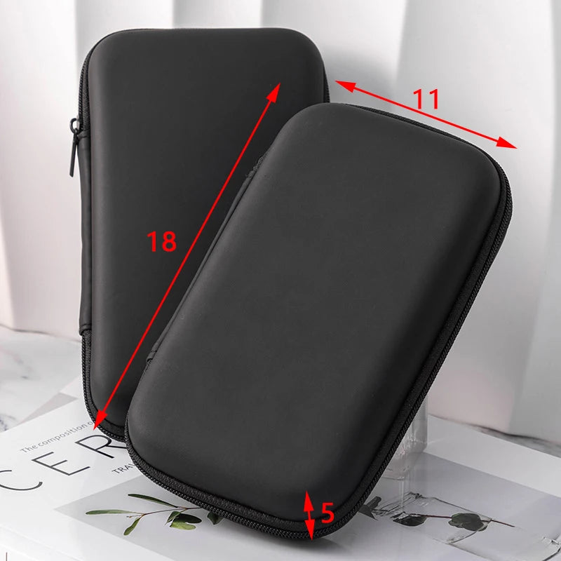 Portable Mini Hard Shell Digital Gadget Storage Bag | EVA Travel Organizer lifestyle view