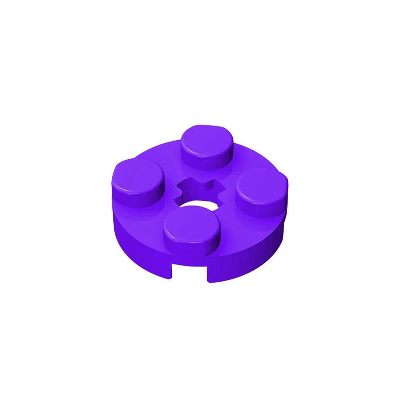 Gobricks GDS-609 PLATE 2X2 ROUND | Compatible Building Blocks for DIY Educational Mod alternate view