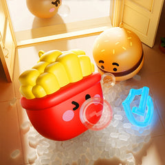 Cute Food Series Spitting Bubbles Squishy Toys | Stress Relief Sensory Fidget for Adul close-up view