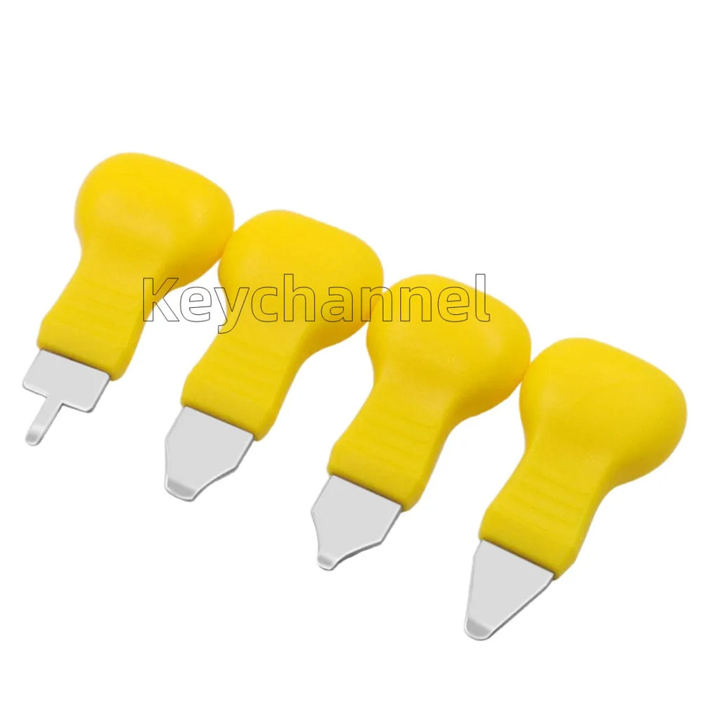 4pcs Car Key Shell Remove Tool Open Remote Shell Tool Car Remote Case Repair Tool Kit Locksmith Tool