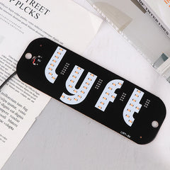 LED Taxi Signal Light for Lyft Logo | USB Cab Panel Indicator with Suction Cups close-up view