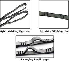 Daisy Chain Yoga Stretch Belt | Multi Loop Hanging Rope for Aerial Yoga Hammock alternate view
