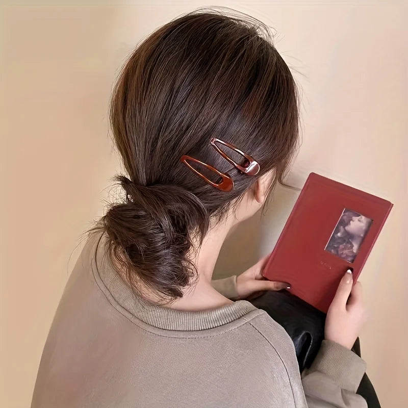 2pcs Metal Hair Claw Clips for Braids