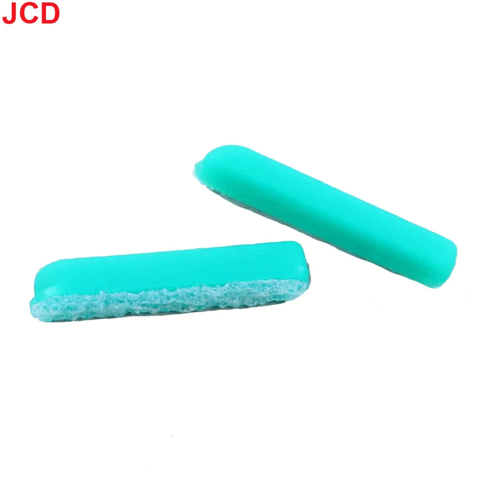 JCD 2sets Replacement Rubber Feet and Button Cover Set for 3DS Console | Repair Kit detail view
