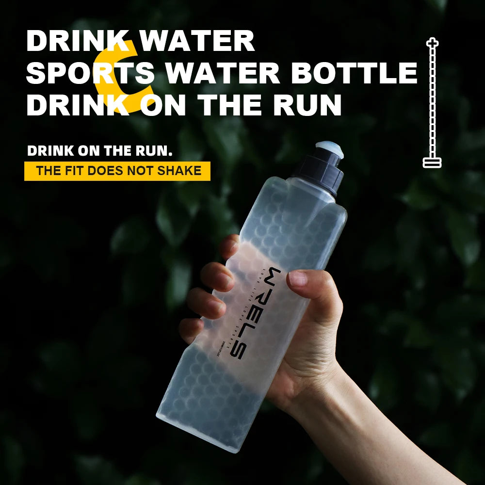 WRELS 350ml Sports Water Bottle Gym Cycling Cup Portable Fitness Outdoor Running Cycli close-up view