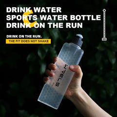 WRELS 350ml Sports Water Bottle Gym Cycling Cup Portable Fitness Outdoor Running Cycli close-up view