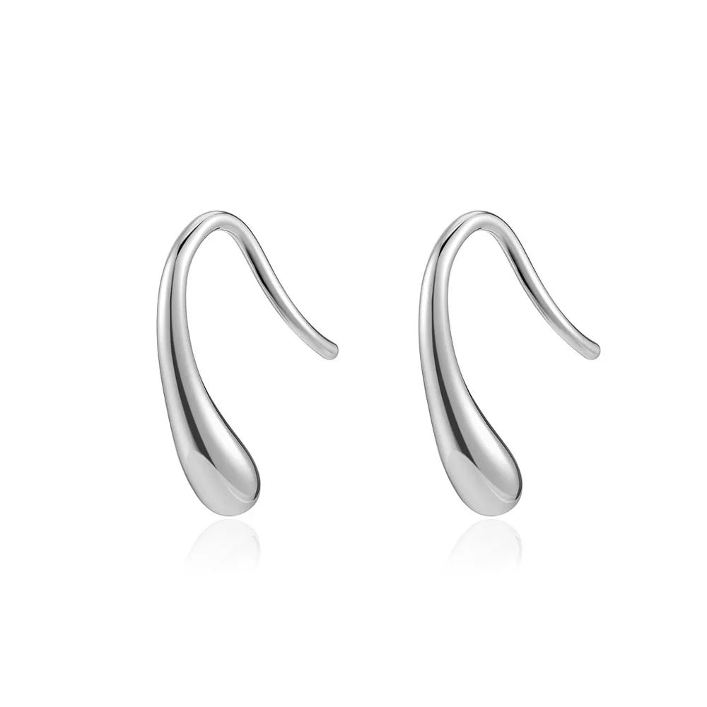 2026 New 925 Sterling Silver Cross Drop Earrings Gold Plated Fashion Jewelry for Wome lifestyle view