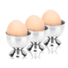 Stainless Steel Egg Cup Holder | Soft Boiled Egg Rack for Breakfast detail view
