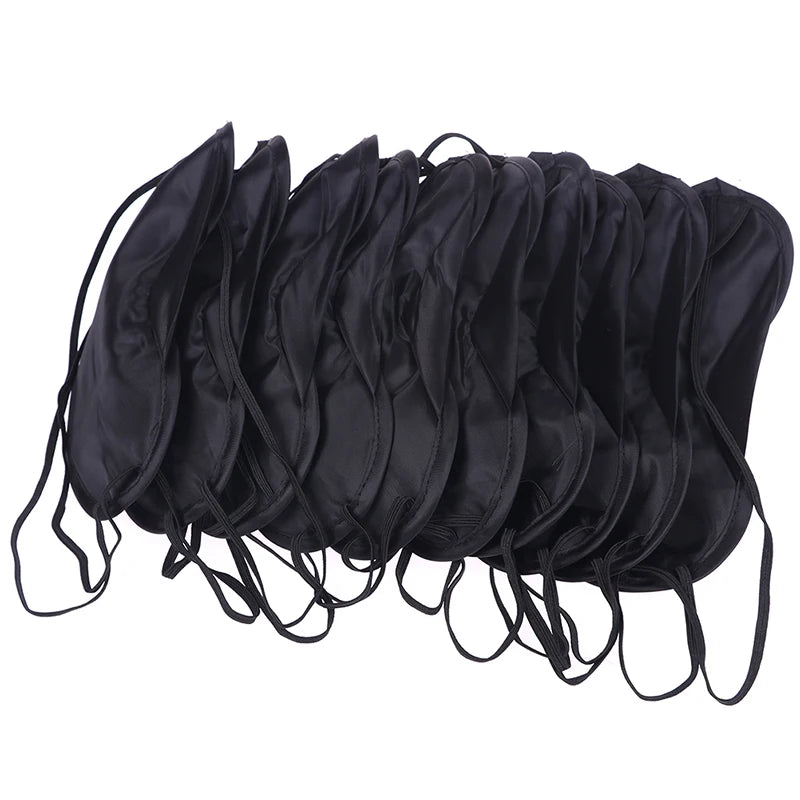 Silk Sleep Eye Mask Set | Light Blocking Padded Blindfold for Travel and Home detail view