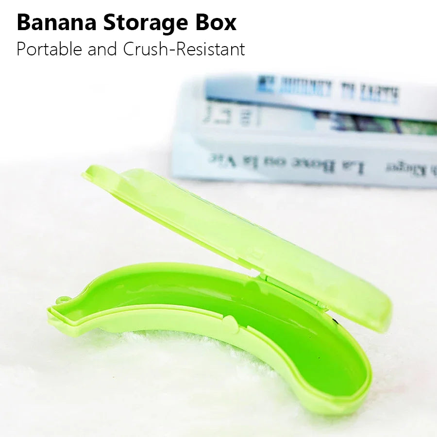 Banana Storage Box for Outdoor Travel | Cute Protective Container detail view