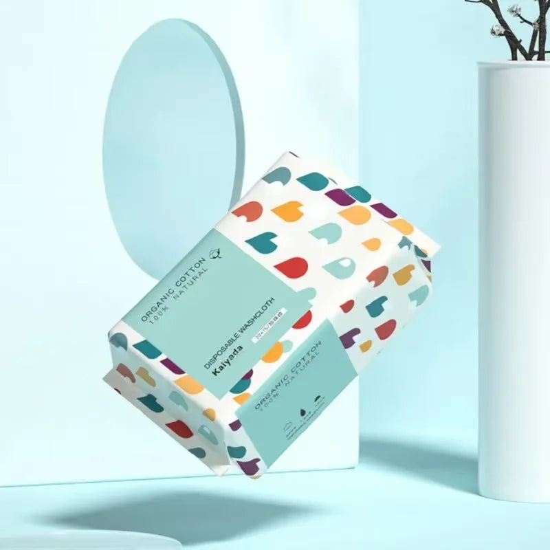 Car paper towel disposable thickened 100% face towel 100PCS makeup soft removal wip additional angle