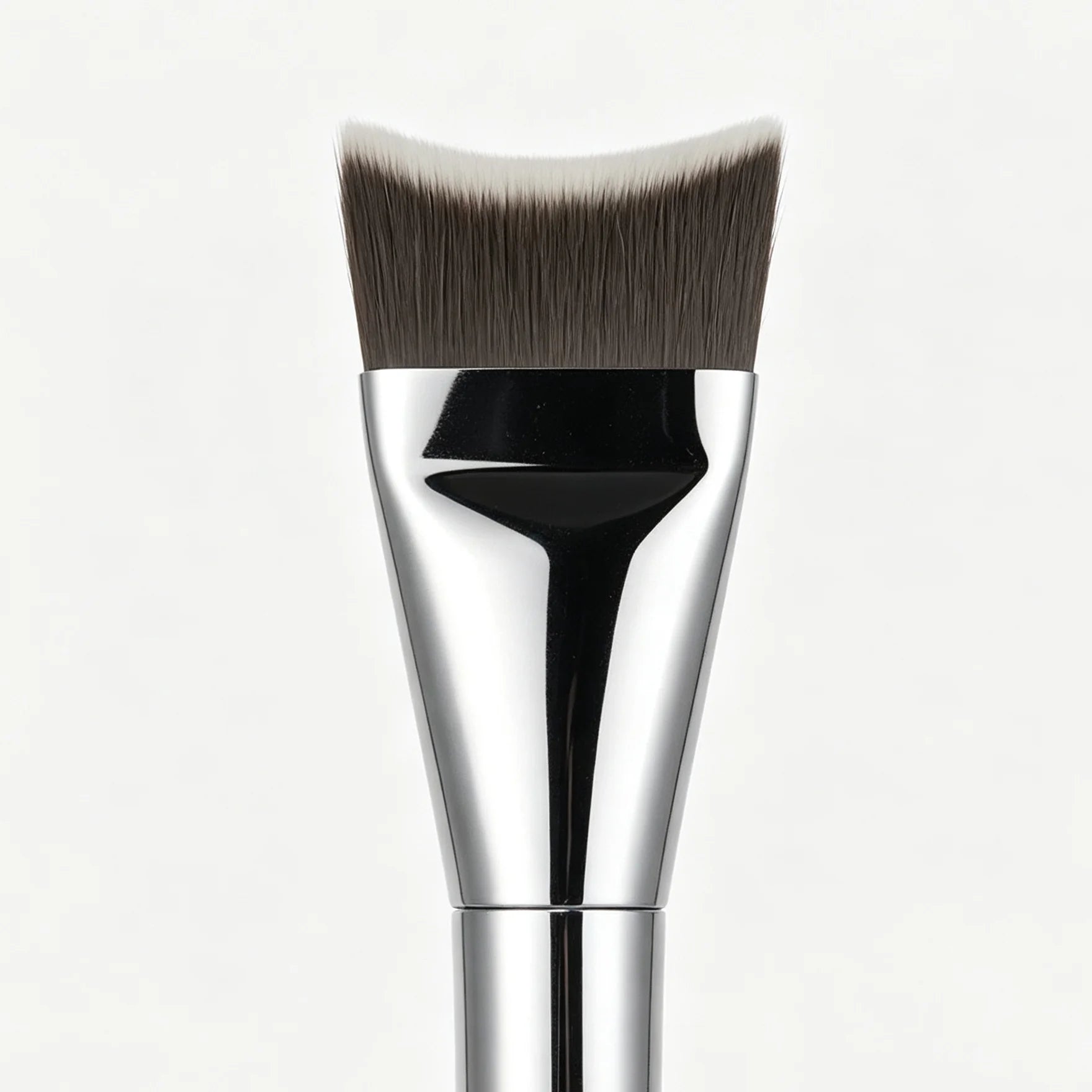 Upgraded Crescent‑Shape Foundation Makeup Brush Ultra‑Thin Smooth Applicator additional angle